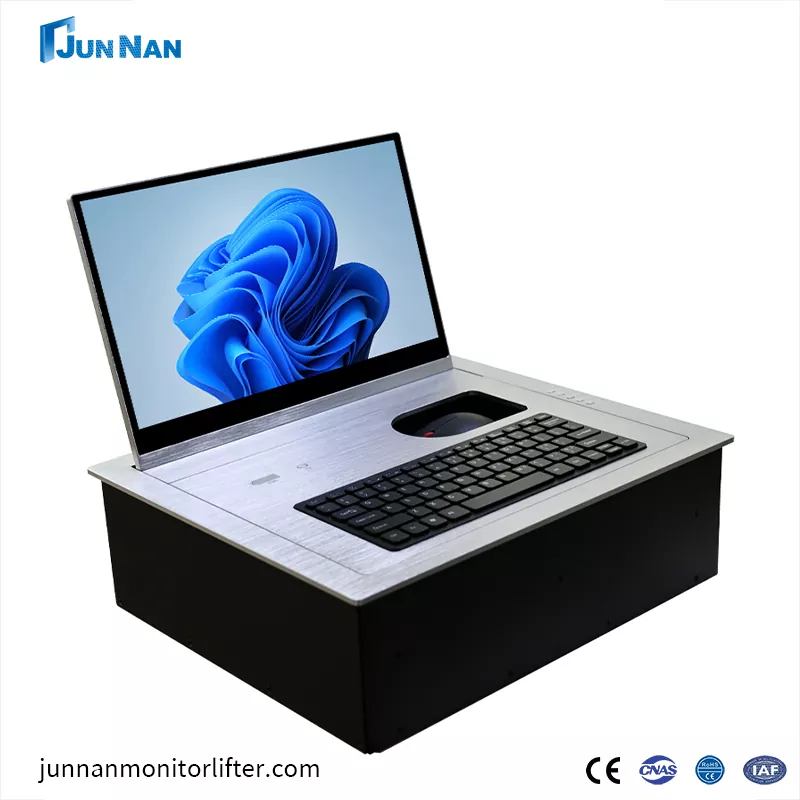 لماذا تعد شاشة LCD Flip-Flop الخيار الأكثر ذكاءً لطاولات المؤتمرات الحديثة؟